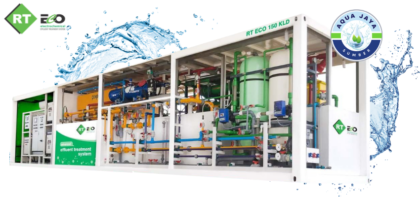 pengolahan limbah cair pabrik kelapa sawit PT Aqua Jaya Sumber