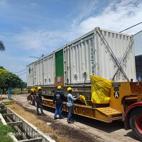 Demo unit RT ECO™ di Pabrik Kelapa Sawit daerah Banting, Malaysia