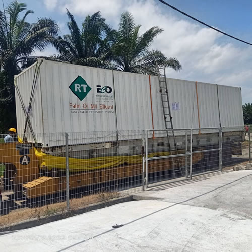 Demo unit RT ECO™ di Pabrik Kelapa Sawit daerah Banting, Malaysia