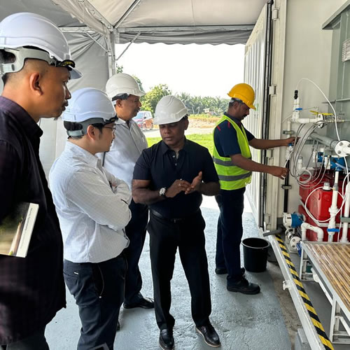 Demo unit RT ECO™ di Pabrik Kelapa Sawit daerah Banting, Malaysia