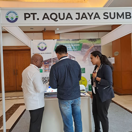 Penjelasan mengenai teknologi kami oleh Tim ahli kami Dr. Mohan langsung dari India dalam acara T-POM Conference & Exhibition yang diadakan pada tanggal 7-8 Maret 2023 di Hotel Grand Sahid Jaya Jakarta