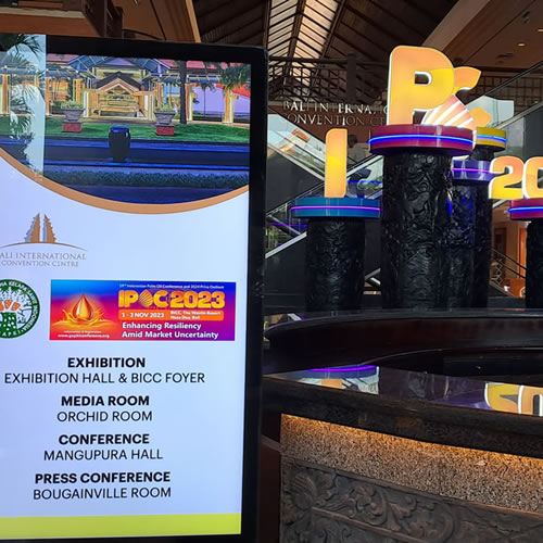 PT Aqua Jaya Sumber membuka Booth pada pagelaran IPOC 2023 di Westin Resort Nusa Dua, Bali yang diselengarakan pada tanggal 1-3 Nopember 2023