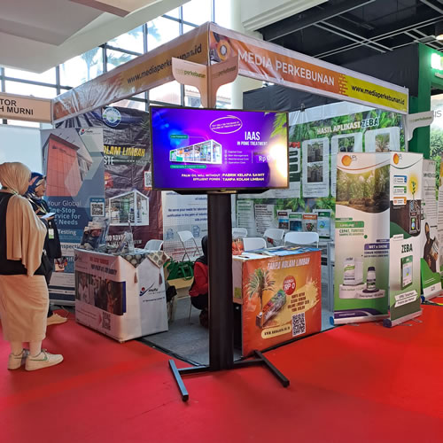 PT Aqua Jaya Sumber membuka Booth pada pagelaran IPOC 2023 di Westin Resort Nusa Dua, Bali yang diselengarakan pada tanggal 1-3 Nopember 2023