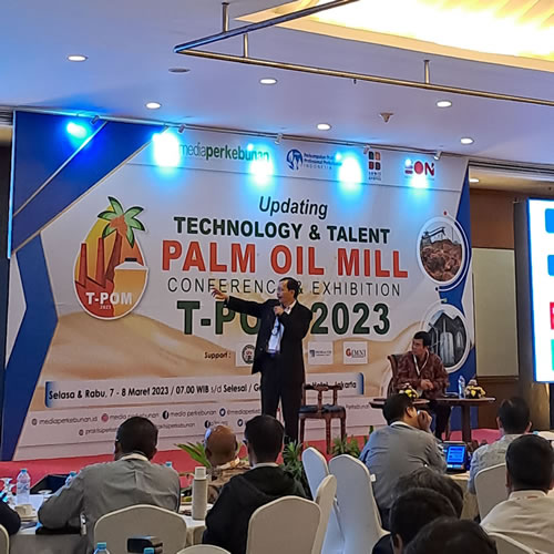 Bapak Ir. Posma Sinurat, MT menjadi pembicara sekaligus Ketua Panitia dalam acara T-POM Conference & Exhibition yang diadakan pada tanggal 7-8 Maret 2023 di Hotel Grand Sahid Jaya Jakarta