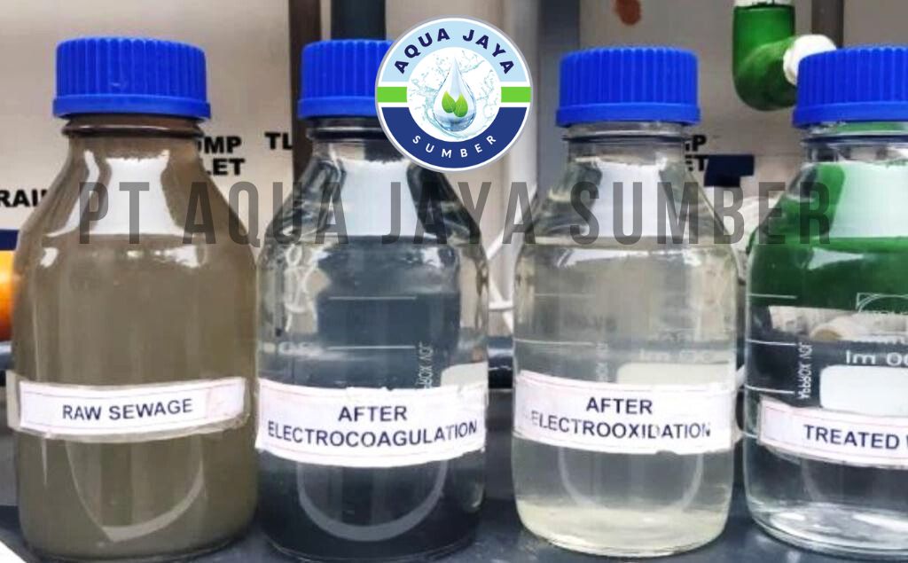 pengolahan limbah cair pabrik kelapa sawit PT Aqua Jaya Sumber